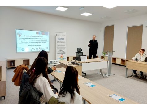 Презентация на проект EMstep и HoReCa 5.0 в рамките на Дискусионен форум на тема "Възможности и добри практики по програма "Еразъм+" в училищното образование"